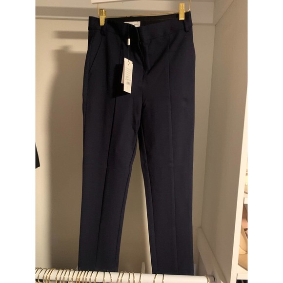 NWT Something Navy Dress Pants Trousers Dress Pant Women's Size 6 Navy Solid - Picture 1 of 3